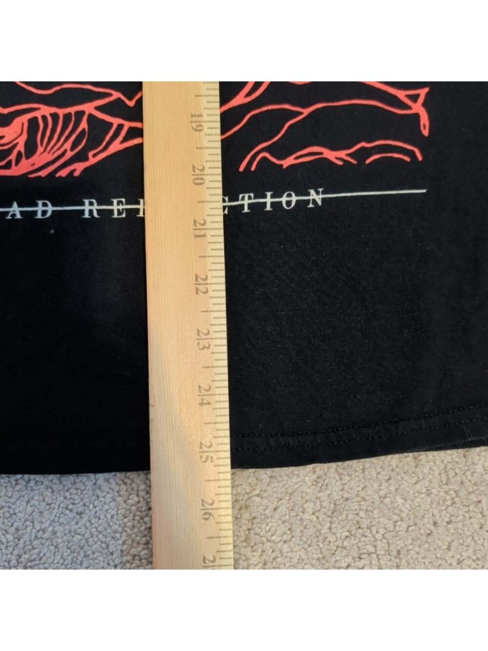 Silverstein Dead Reflection Band Tee T-shirt Vintage Womens Black Small Y2K Emo - Picture 8 of 8